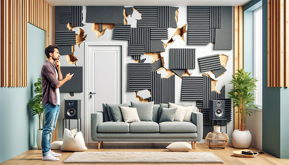 為什麼網上買的隔音材料沒有效果